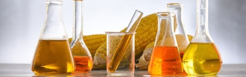 Food chemicals in jars